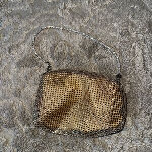 Princess polly gold sparkle bag